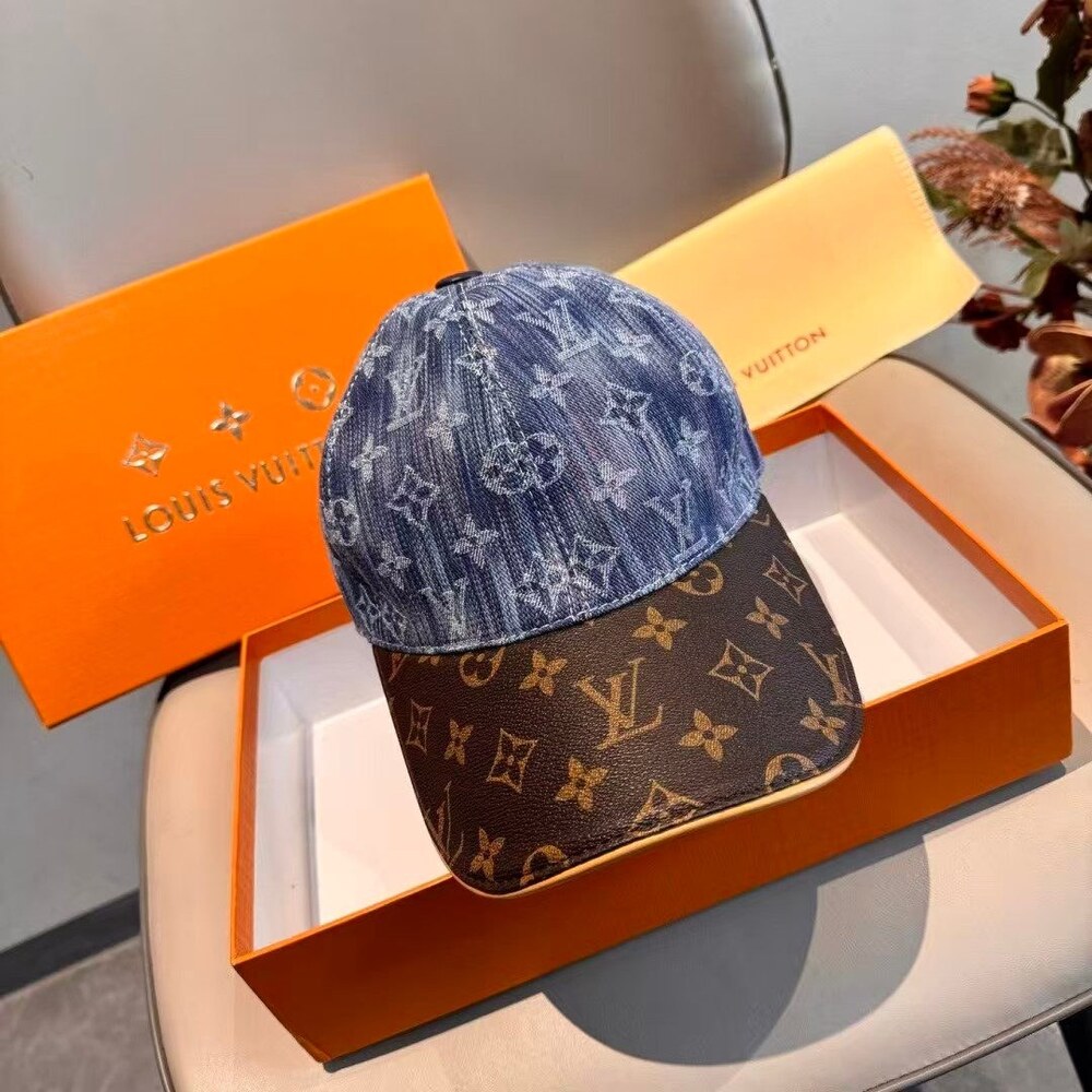 Louis Vuitton Monogram Denim  Baseball Cap